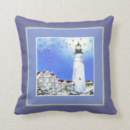 Portland Head Light Kuddde av Bonhovey Kudde