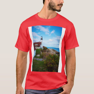 Portland Head Light Maine TShirt T Shirt