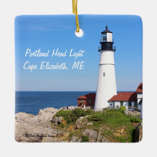 Portland Head Light Ornament (Framsida)