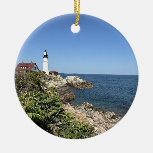 Portland Head Light Ornament (Framsidan)