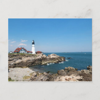 Portland Head Light ovelooking Casco Bay Vykort
