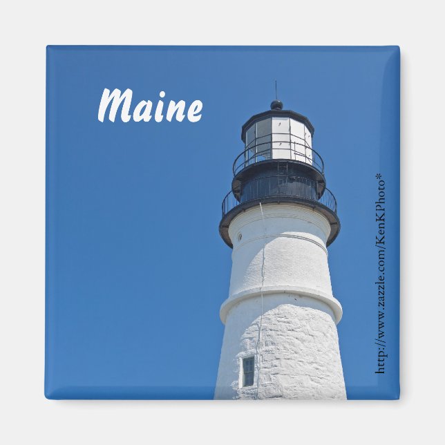 Portland Head Light Torn Magnet (Framsidan)