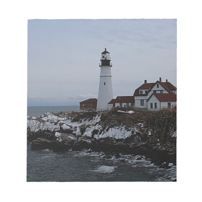 Portland Head Lighthouse Anteckningsblock (Framsida)