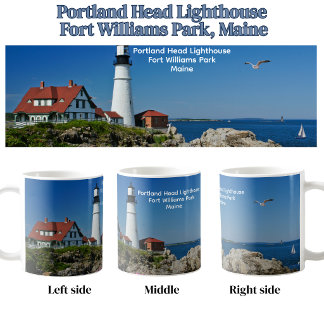 Portland Head Lighthouse Fort Williams Park Maine Kaffemugg