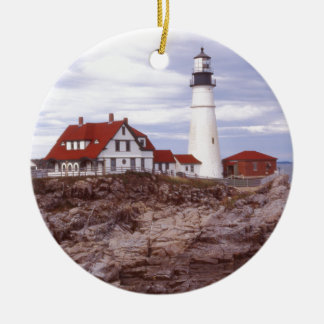 Portland Head Lighthouse Julgransprydnad Keramik
