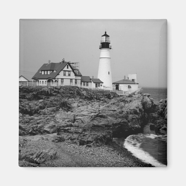 Portland Head Lighthouse Magnet (Framsidan)