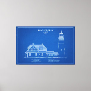 Portland Head Lighthouse - Maine - AD Canvastryck