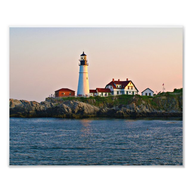 Portland Head Lighthouse, Maine Fototryck (Framsidan)