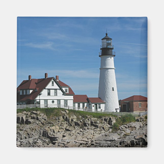 Portland Head Lighthouse, Maine Magnet (Framsidan)