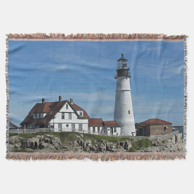 Portland Head Lighthouse Maine Mysfilt (Framsidan)