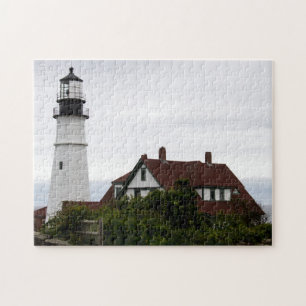 Portland Head Lighthouse Maine Photograph Pussel