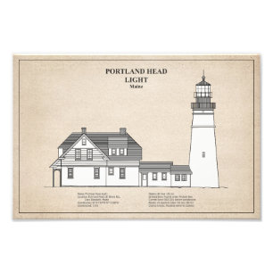 Portland Head Lighthouse - Maine - SBD Fototryck