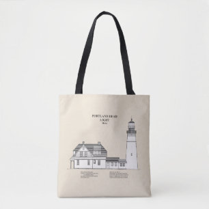 Portland Head Lighthouse - Maine - SBD Tygkasse