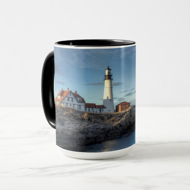 Portland Head Lighthouse Mugg (Framsida vänster)