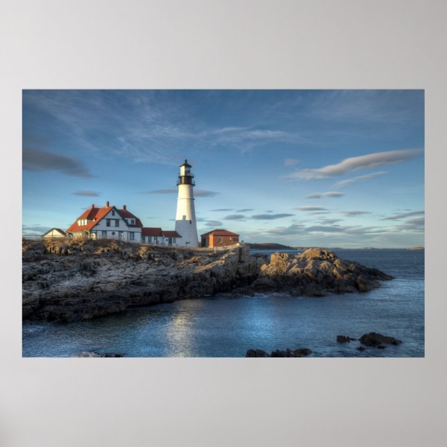 Portland Head Lighthouse Poster (Framsidan)