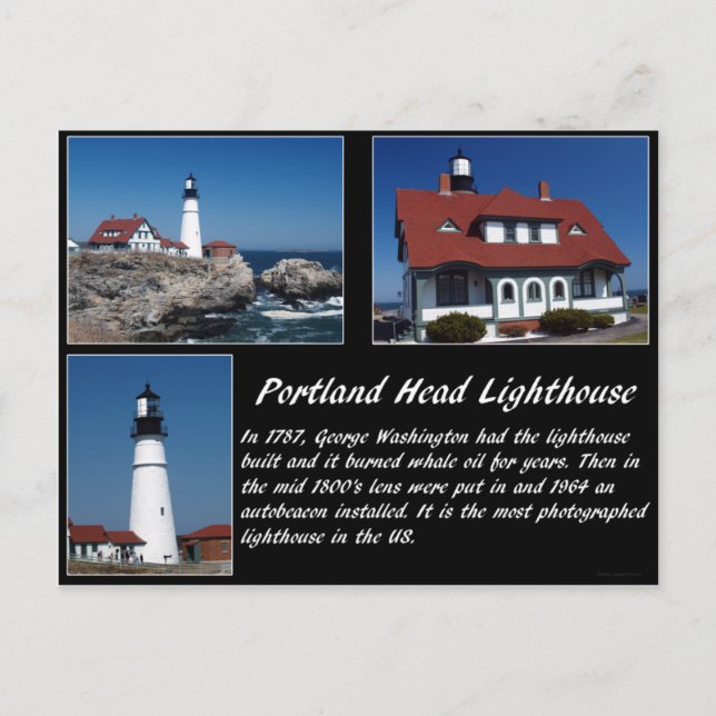 Portland Head Lighthouse Vykort (Framsida)