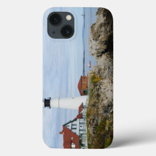 Portland Headlight fyr på klippig strand