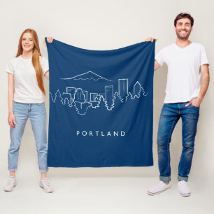 Portland horisont fleecefilt