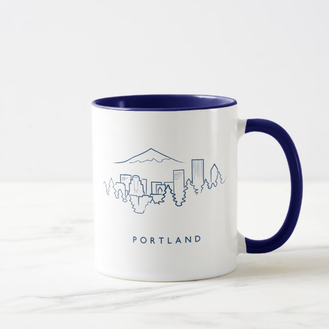 Portland horisont mugg (Höger)