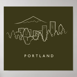 Portland horisont poster
