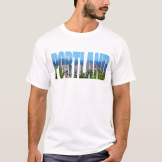 Portland horisontT-tröja T-shirt