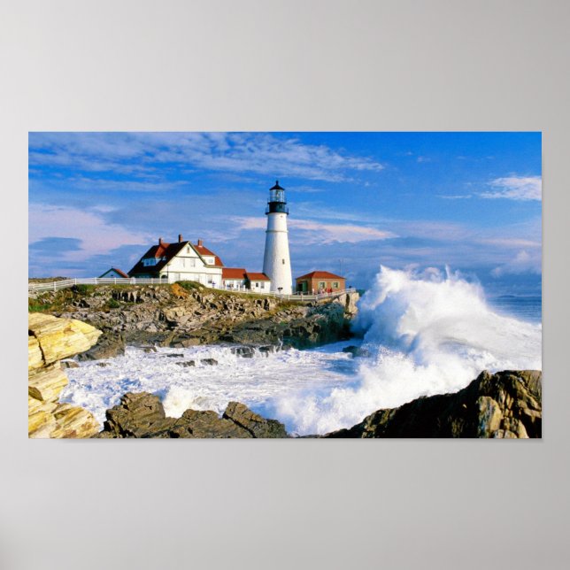 PORTLAND HUAD LIGHT, MAINE POSTER (Framsidan)