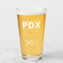 Portland International Airport PDX Glaskopp