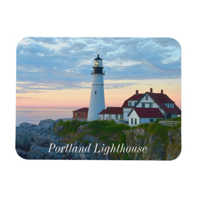 Portland Ligthouse Magnet (Horisontell)