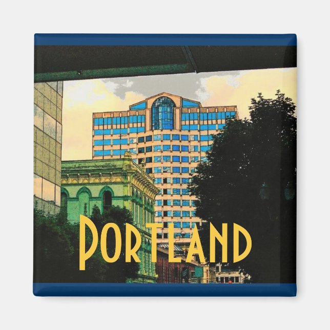 Portland Magnet (Gult) (Framsidan)
