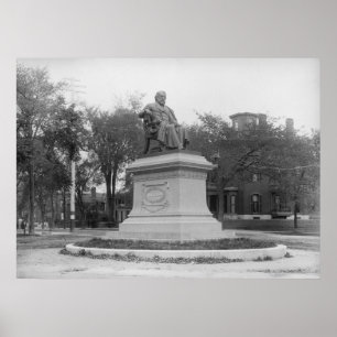 Portland, Maine Longmeders Monument circa 1890 Poster