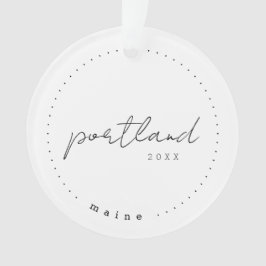 Portland, Maine ME Travel United Stater Simple