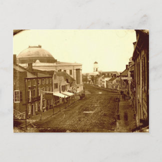 Portland, Maine Mitten Street 1846 Postcard Vykort