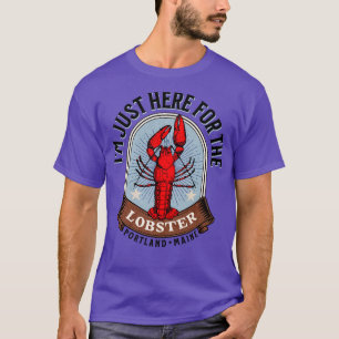 Portland Maine roligt hummer T Shirt