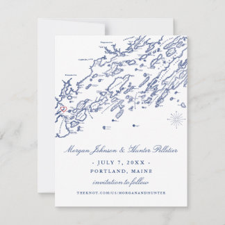 Portland Maine Spara datum Spara Datumet