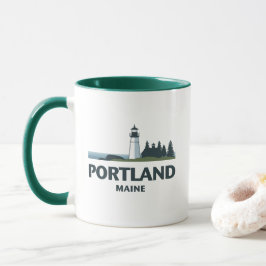 Portland Maine United Stater Mugg