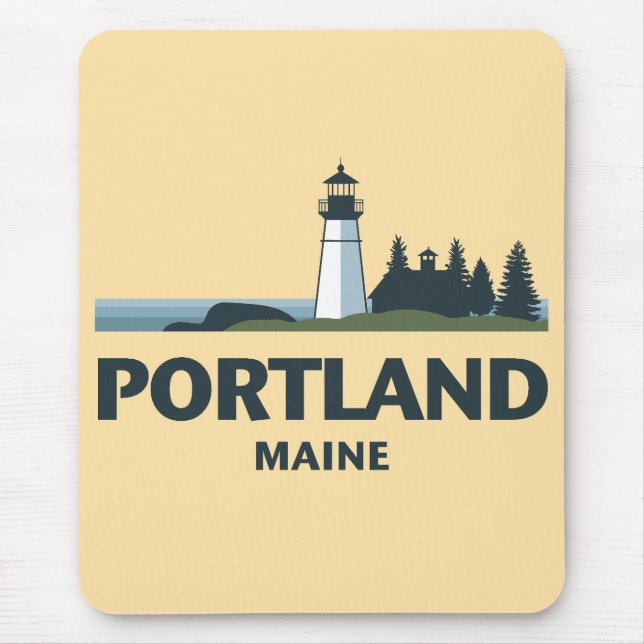 Portland Maine United Stater Musmatta (Framsidan)