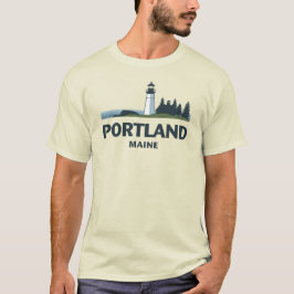 Portland Maine United Stater T Shirt