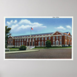 Portland MaineExterior beskådar av posta Poster