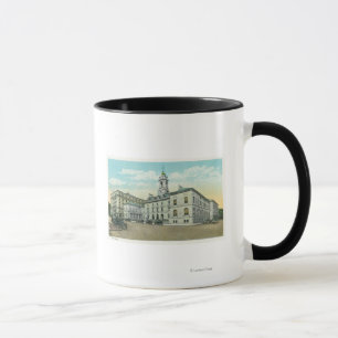 Portland MaineExterior beskådar av stadshus Mugg