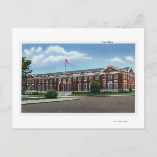 Portland, MaineExterior View of the Post Vykort (Framsida)