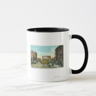Portland, MaineScenia View of Congress Square Mugg