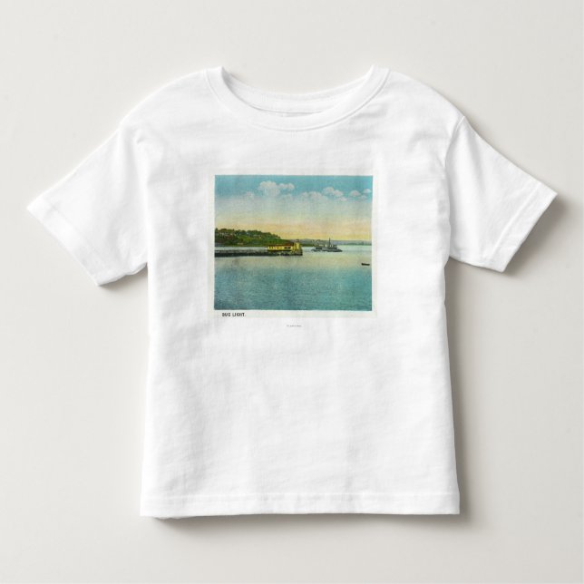 Portland MaineView av krypfyren T Shirt (Framsida)