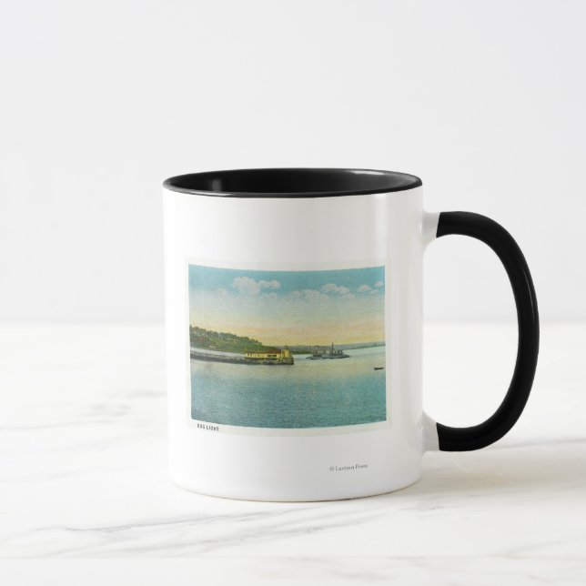 Portland, MaineView från Kryp fyr Mugg (Höger)