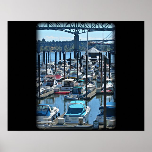 Portland Marina Poster (Framsidan)