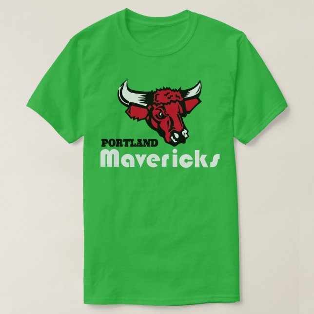 Portland Mavericks Oberoende Baseball 19 T Shirt (Design framsida)