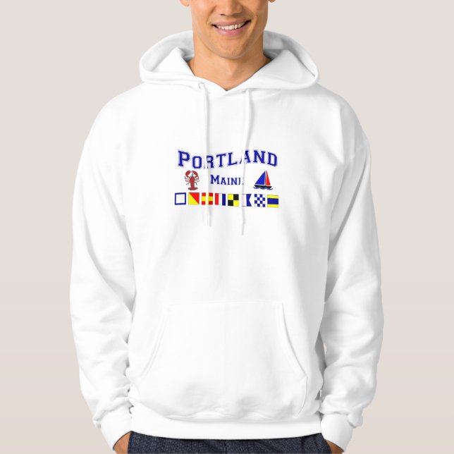 Portland MIG Sweatshirt Med Luva (Framsida)