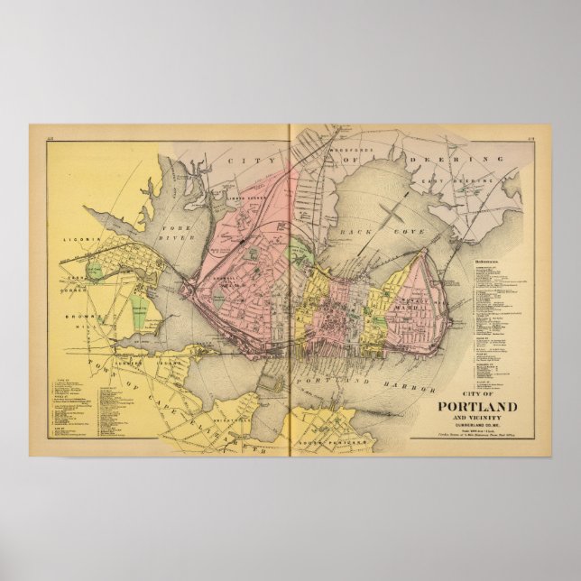 Portland & närhet, jag poster (Framsidan)