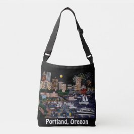 Portland @ Night Tote Bag Axelväska