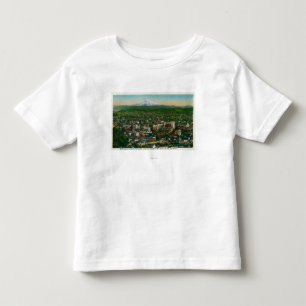 Portland och Mt.-huva i avståndet Tee