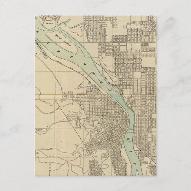 Portland, Or Vykort (Framsida)